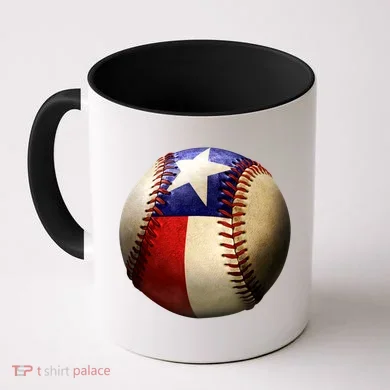 Texas Baseball Coffee Mug