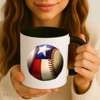 Texas Baseball Coffee Mug thumb 3