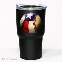 Texas Baseball Tumbler thumb 0