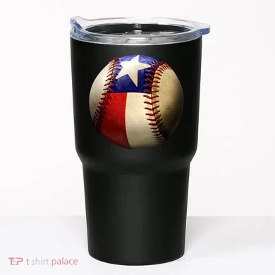 Texas Baseball Tumbler