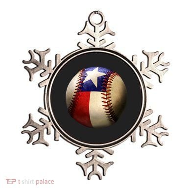 Texas Baseball Ornament
