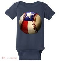 Texas Baseball Baby Bodysuit thumb 0