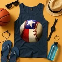 Texas Baseball Tank Top thumb 4