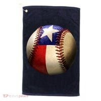 Texas Baseball Golf Towel thumb 0