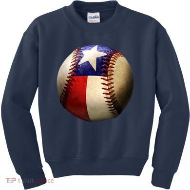 Texas Baseball Kids Sweatshirt
