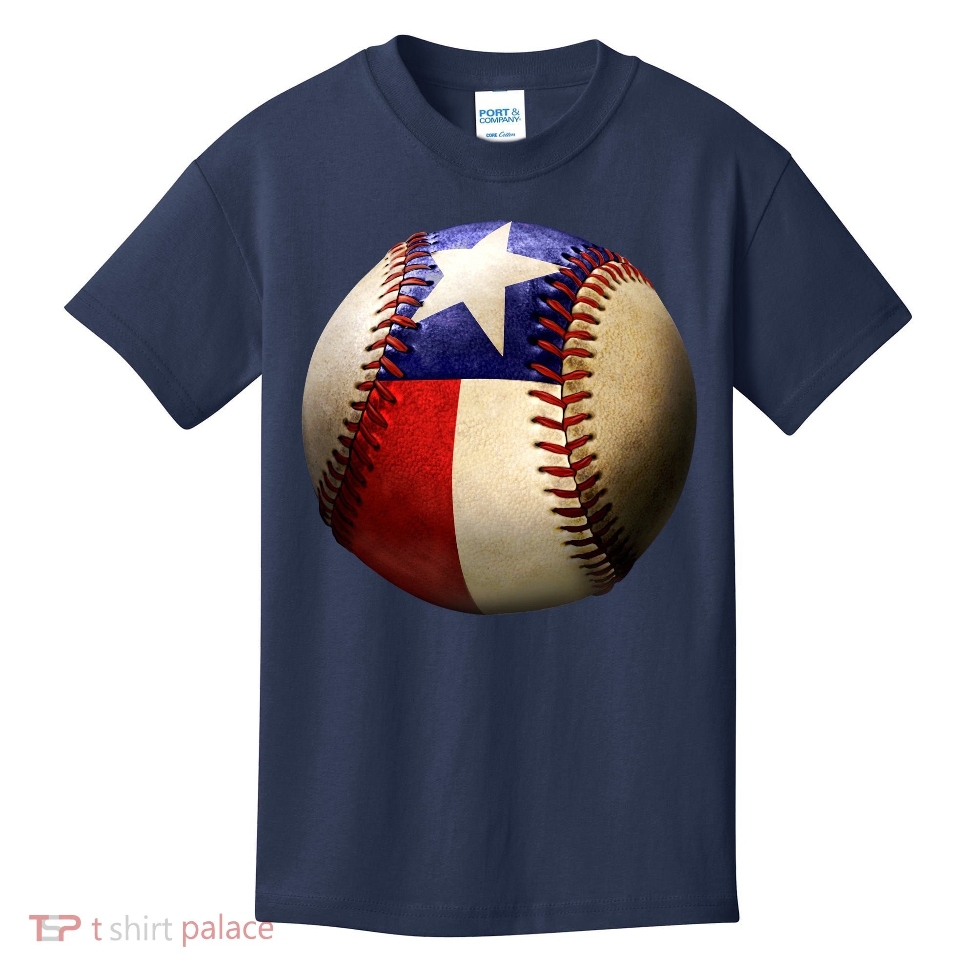 Texas Baseball Kids T-Shirt
