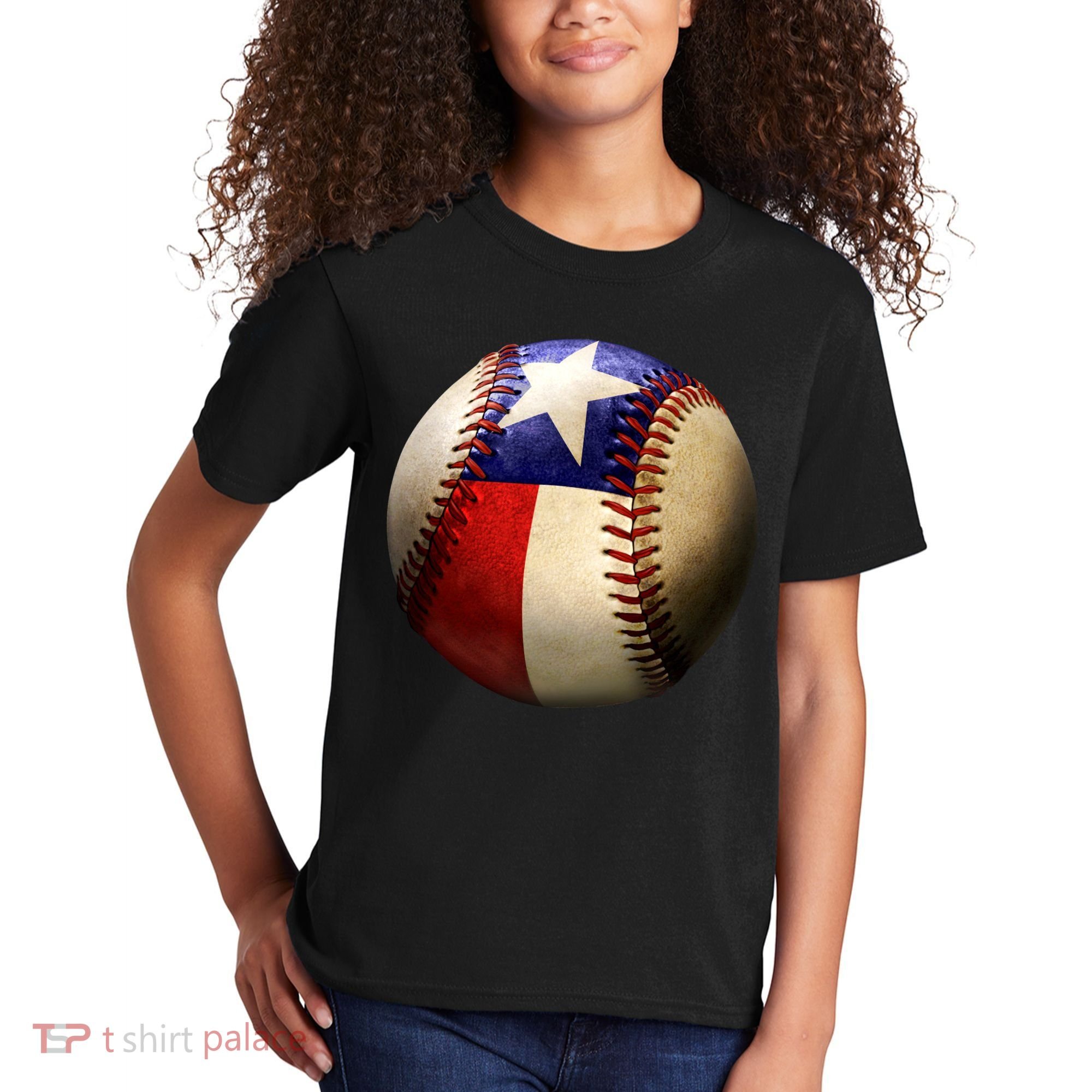 Texas Baseball Kids T-Shirt
