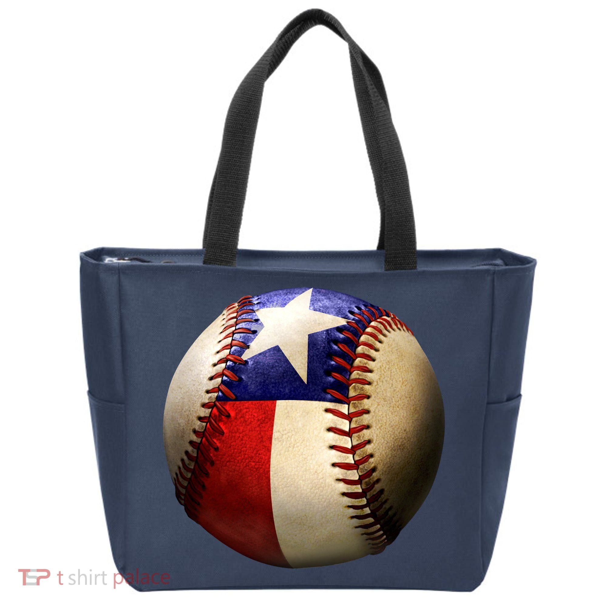 Texas Baseball Tote Bag