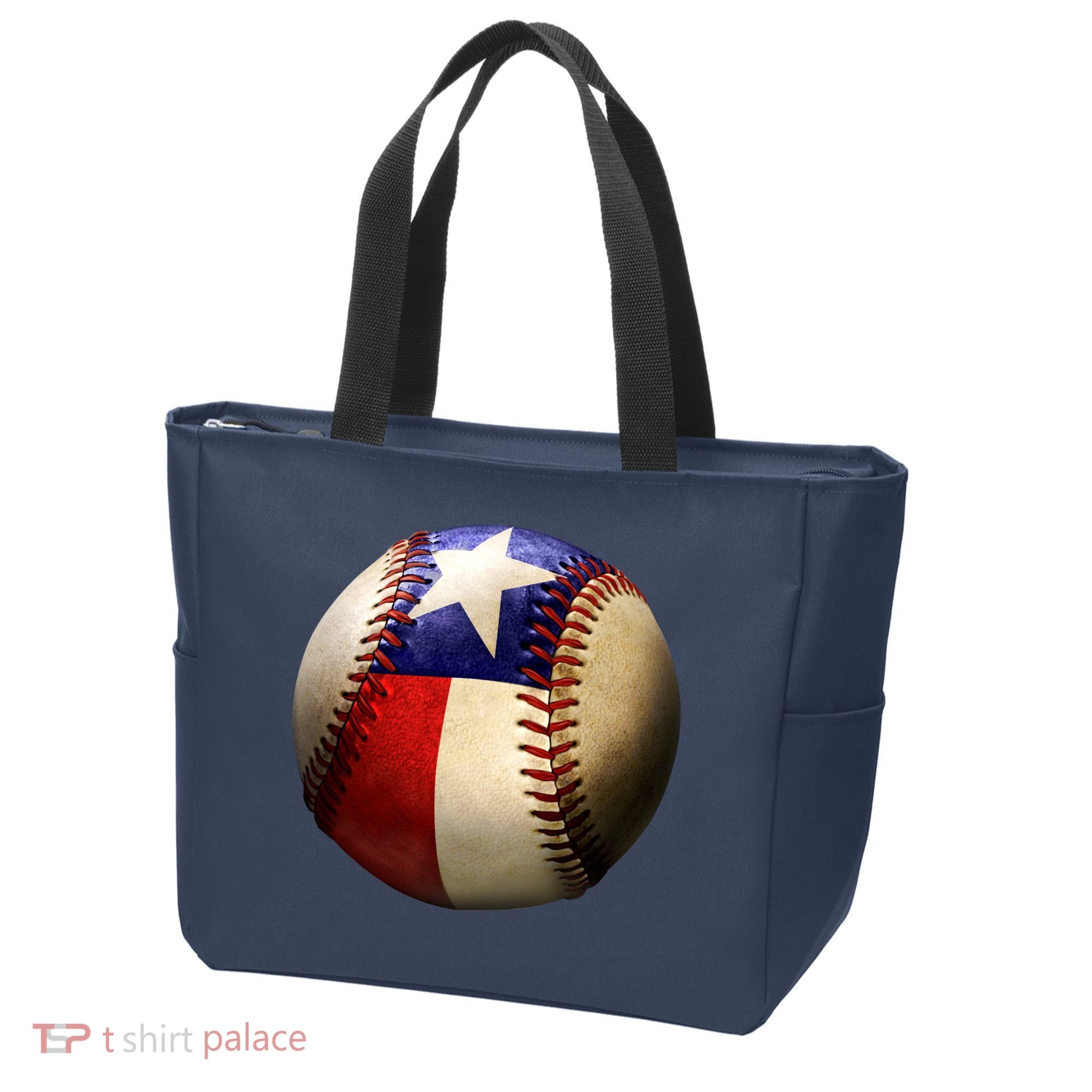 Texas Baseball Tote Bag