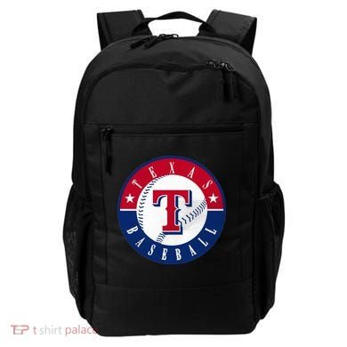 Texas Baseball Fan Vintage Backpack