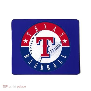 Texas Baseball Fan Vintage Mousepad