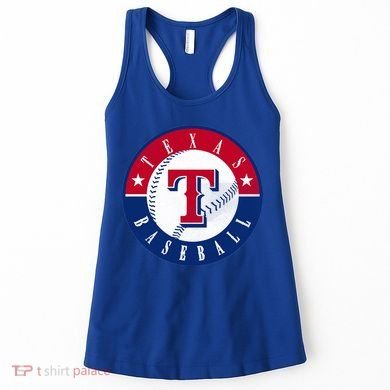 Texas Baseball Fan Vintage Women's Tank Top