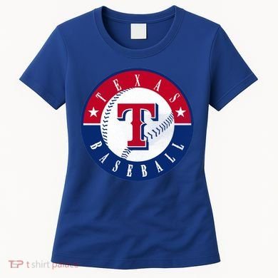 Texas Baseball Fan Vintage Women's T-Shirt