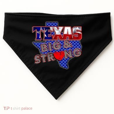 Texas Big and Strong USA-Made Doggie Bandana
