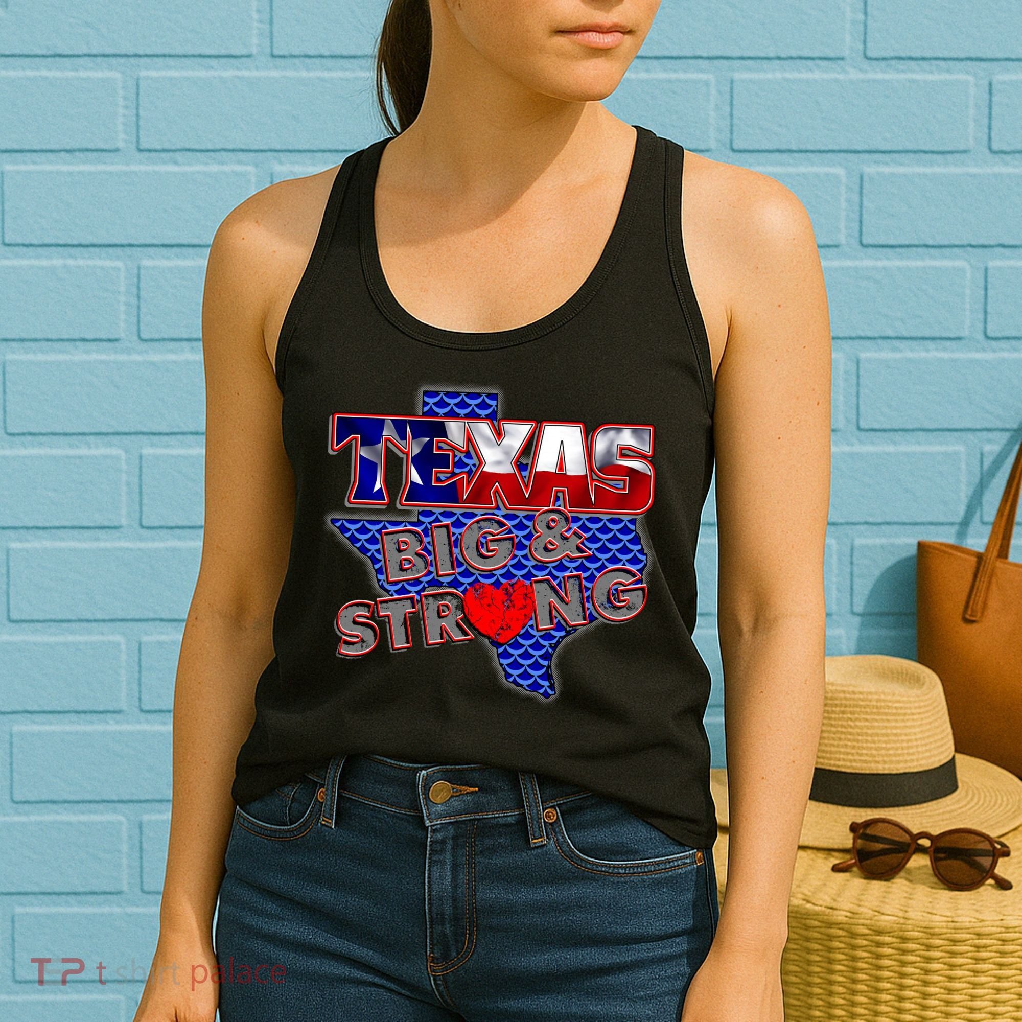Texas Big and Strong Women's Tank Top