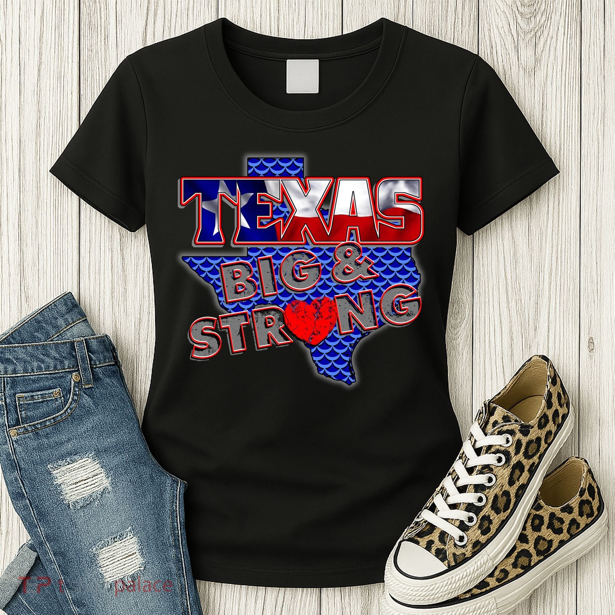 Texas Big and Strong Women's T-Shirt