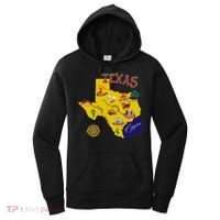 Texas Cartoon Map Women's Hoodie thumb 0