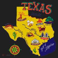 Texas Cartoon Map Hat thumb 2