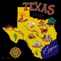 Texas Cartoon Map Visor thumb 3