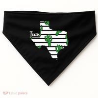 Texas Floral Cactus USA-Made Doggie Bandana thumb 0