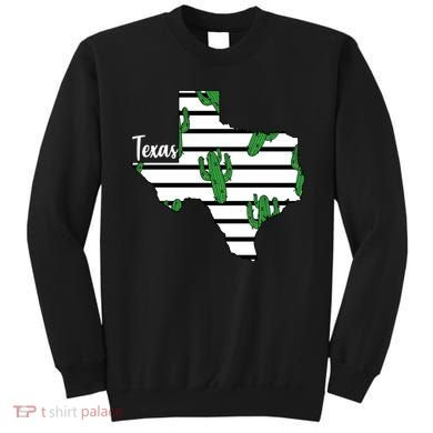 Texas Floral Cactus Sweatshirt