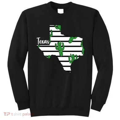 Texas Floral Cactus Sweatshirt