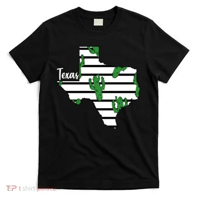 Texas Floral Cactus T-Shirt