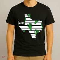 Texas Floral Cactus T-Shirt thumb 3