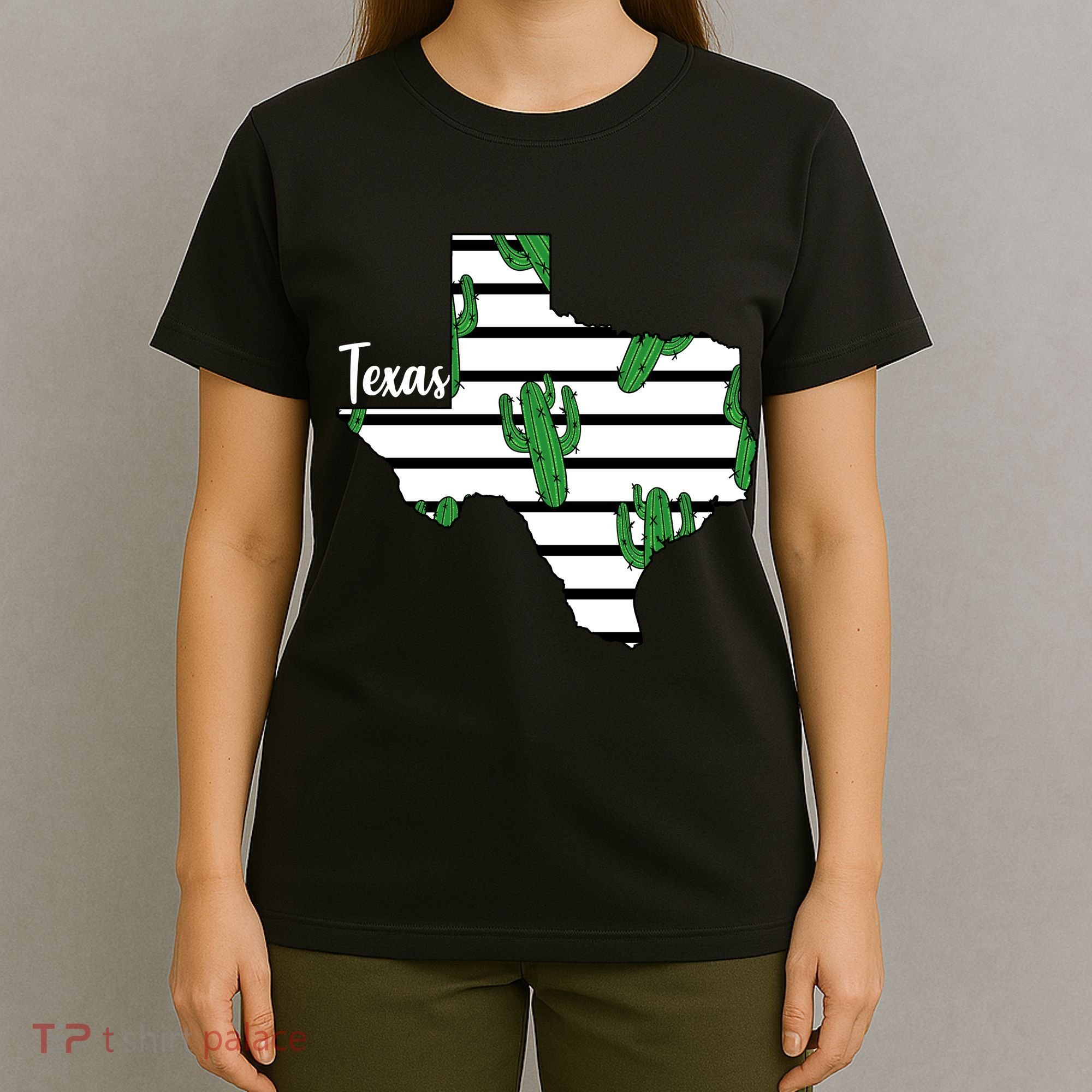 Texas Floral Cactus T-Shirt