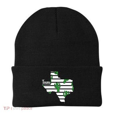 Texas Floral Cactus Beanie