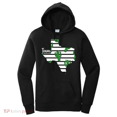 Texas Floral Cactus Women's Hoodie