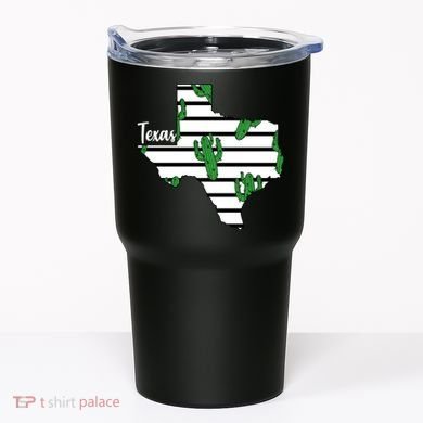 Texas Floral Cactus Tumbler