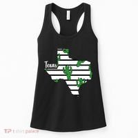 Texas Floral Cactus Women's Tank Top thumb 0