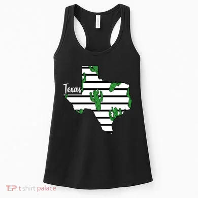 Texas Floral Cactus Women's Tank Top
