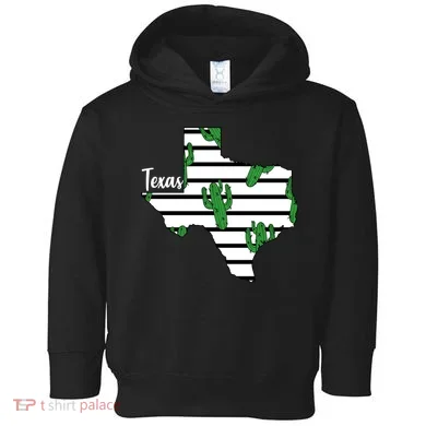 Texas Floral Cactus Toddler Hoodie