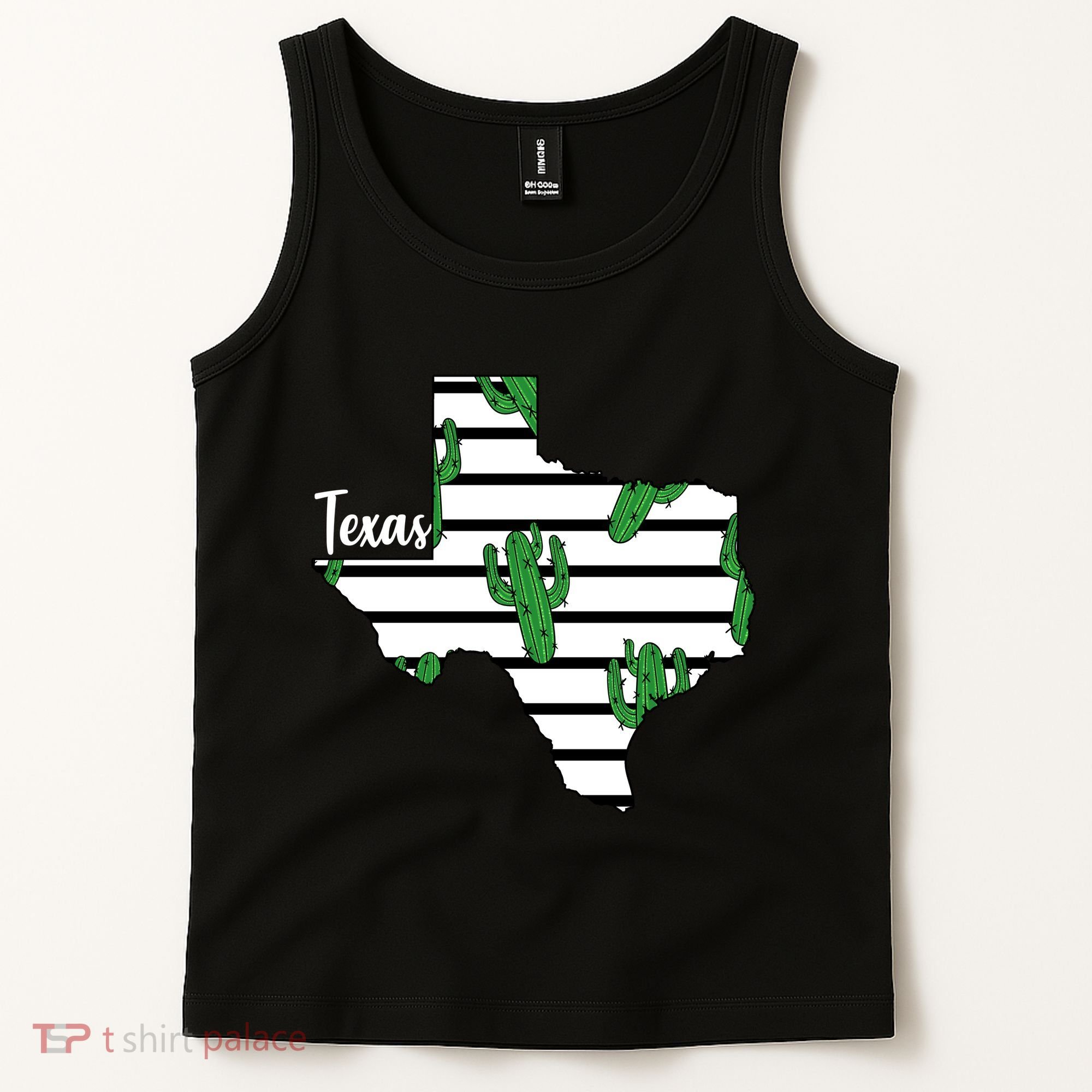 Texas Floral Cactus Tank Top