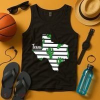 Texas Floral Cactus Tank Top thumb 4
