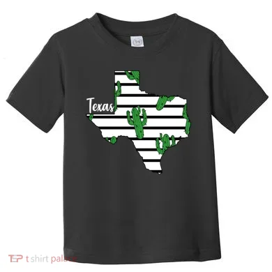 Texas Floral Cactus Toddler T-Shirt