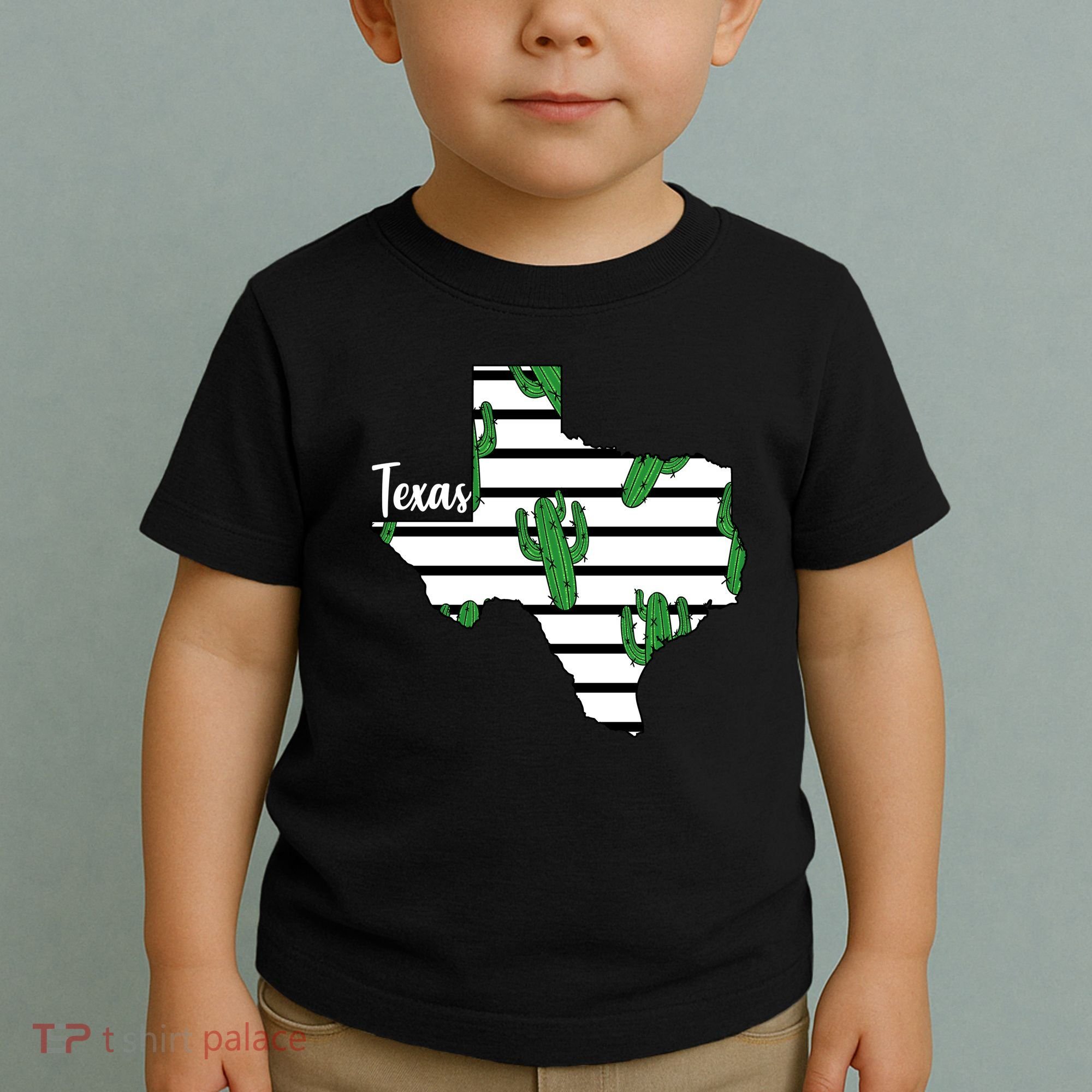 Texas Floral Cactus Toddler T-Shirt