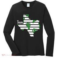 Texas Floral Cactus Women's Long Sleeve Shirt thumb 0
