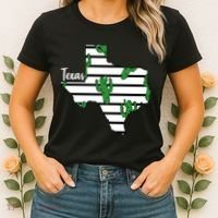 Texas Floral Cactus Women's T-Shirt thumb 2