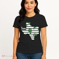 Texas Floral Cactus Women's T-Shirt thumb 4