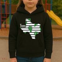Texas Floral Cactus Kids Hoodie thumb 3
