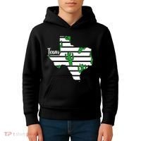 Texas Floral Cactus Kids Hoodie thumb 4