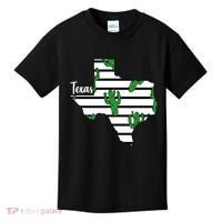 Texas Floral Cactus Kids T-Shirt thumb 0