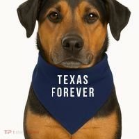 Texas Forever USA-Made Doggie Bandana thumb 1