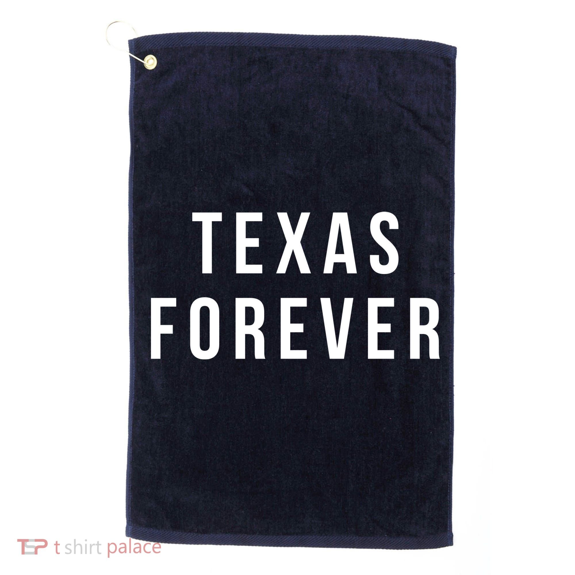 Texas Forever Golf Towel
