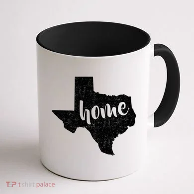 Texas Home State Coffee Mug back