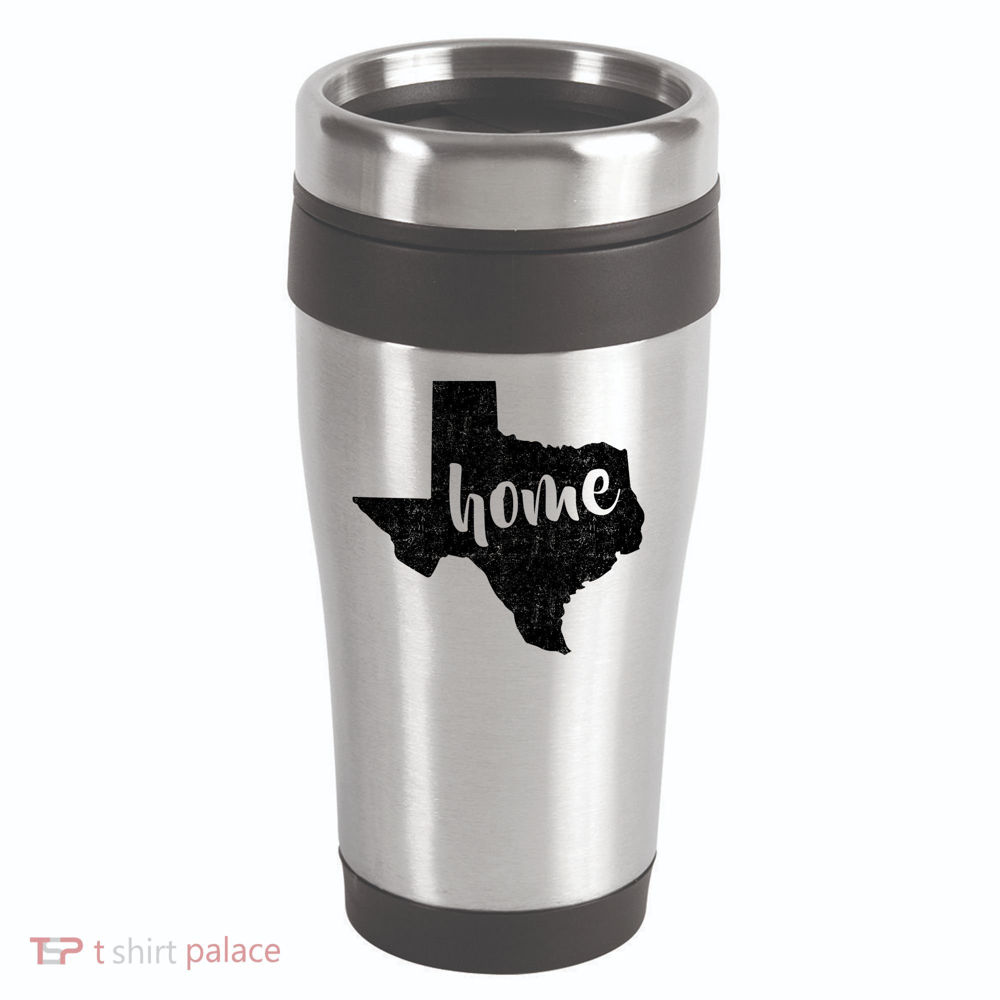 Texas Home State 16oz Travel Tumbler