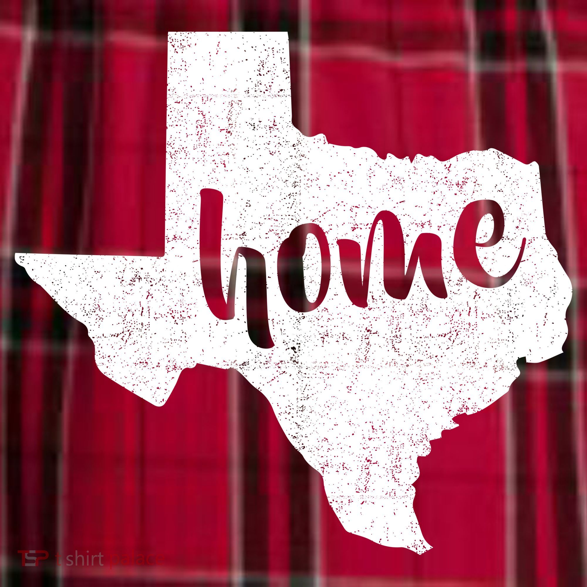 Texas Home State Women's Flannel Plaid Pajama Pants